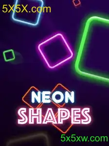 NeonShapes: Exploração Estratégica em um Mundo Neon